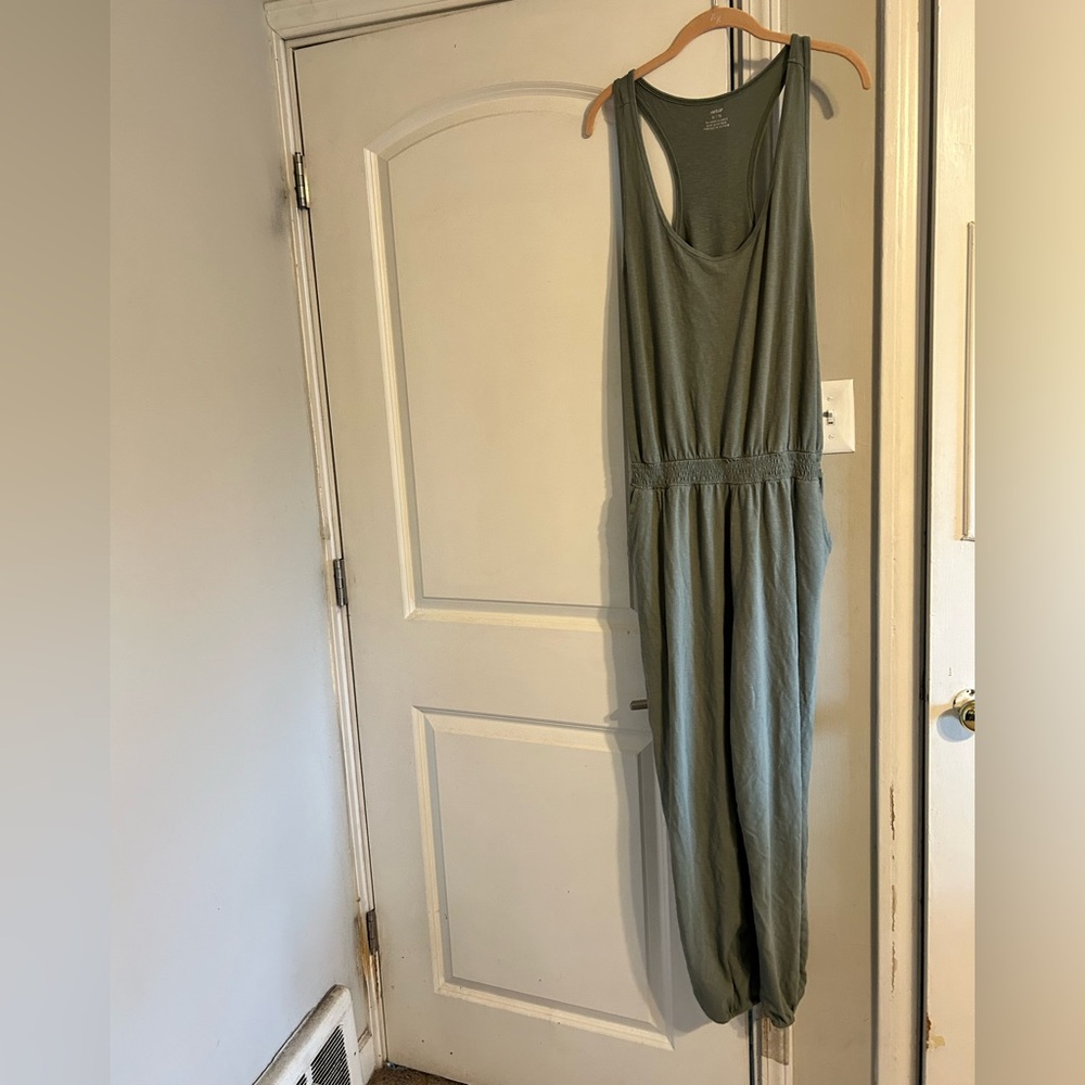 Aerie Olive Green Jumpsuit